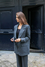 Load image into Gallery viewer, Mathide oversized jacket - Grey La Défense
